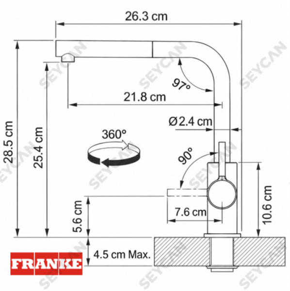 Franke Maris Mrx 110-50 Inox Mutfak Evye Seti