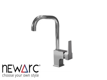 Newarc Aqua Evye Bataryası Oval Borulu Krom