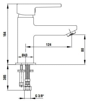 Eca Delta Lavabo Bataryası
