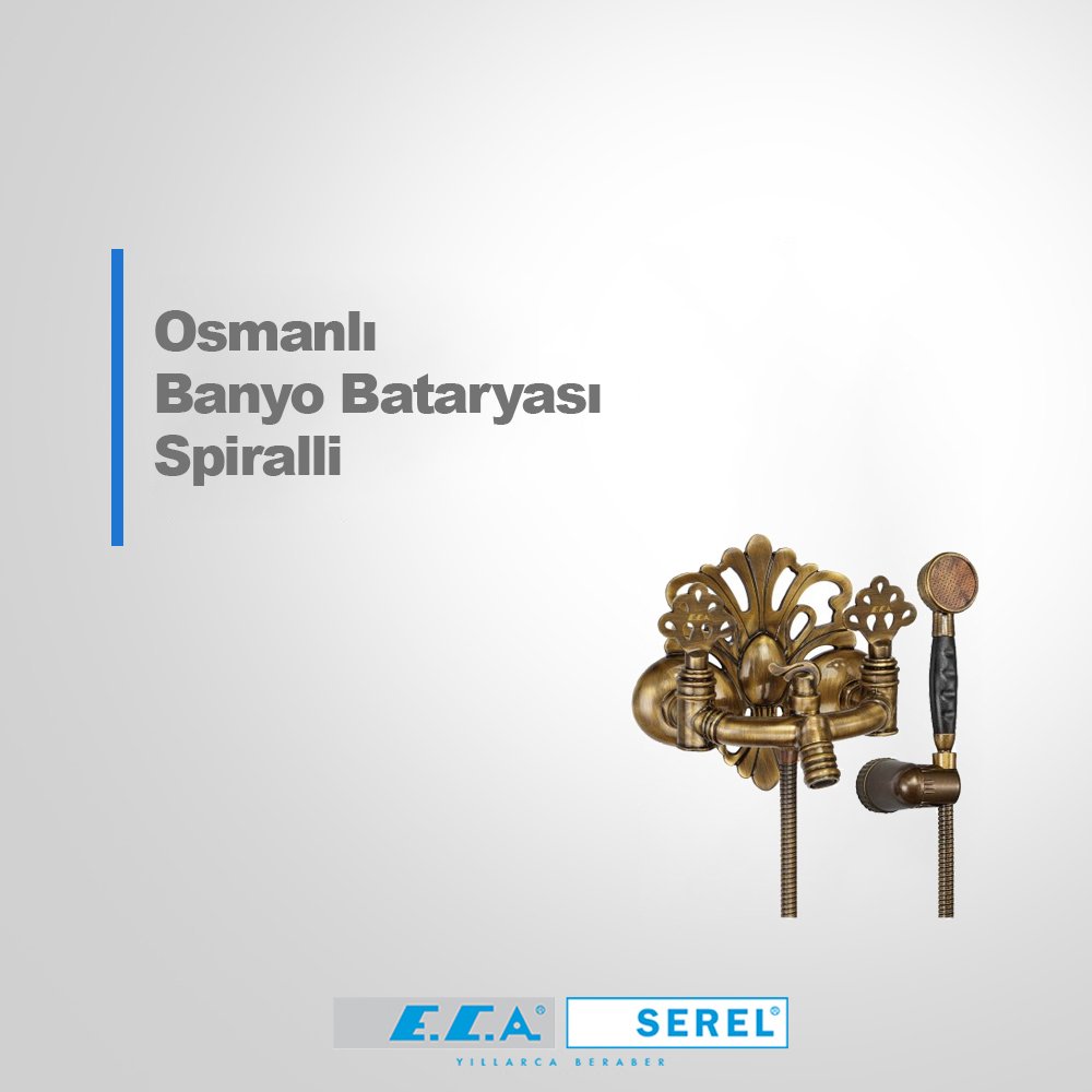 Eca Osmanlı Banyo Bataryası