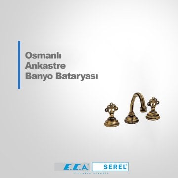 Eca Osmanlı Ankastre Lavabo Bataryası