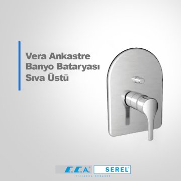 ECA Vera Ankastre Duş Bataryası Sıva Ustu
