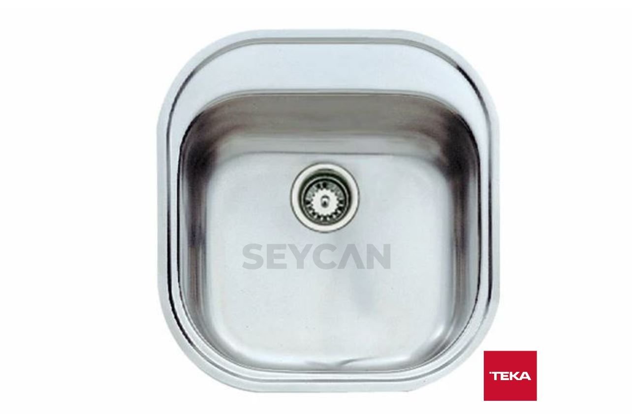 Teka Stylo 1B Parlak Yüzey Çelik Evye