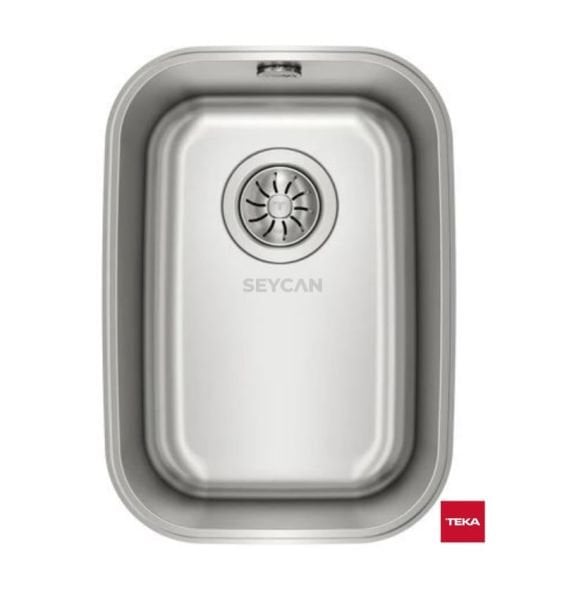 Teka BE 28.40 1B Parlak Yüzey Çelik Evye