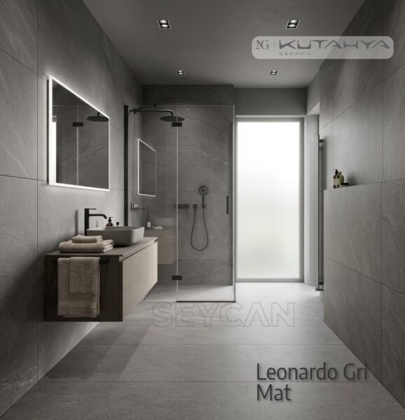 Kütahya 60x120 Leonardo Gri Rektifiye