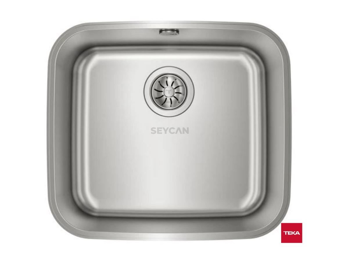 Teka BE 45.40.20 1B Parlak Yüzey Çelik Evye