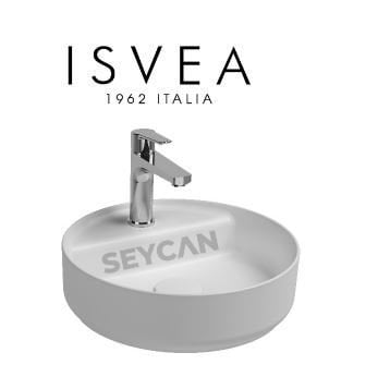 İsvea Infinity Tezgah Üstü Lavabo 42 cm Taş Gri