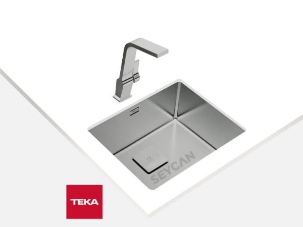 Teka Flexlınea RS15 50.40 Parlak Yüzey Çelik Evye