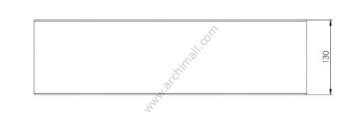 Smanni Merga Çanak Lavabo Beyaz