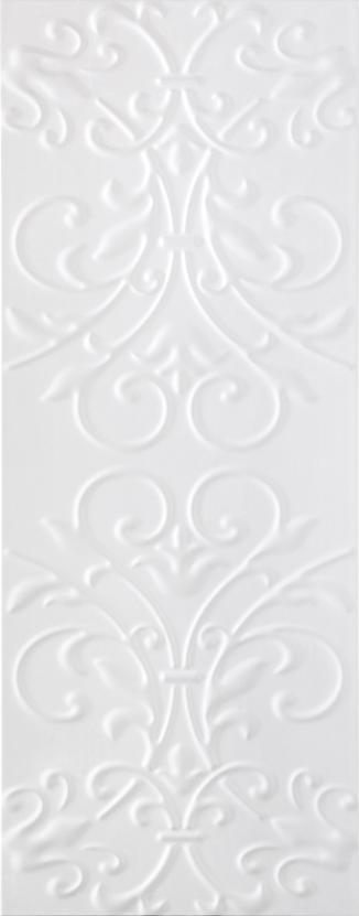 Kütahya Seramik 30x75 Prestige Beyaz Dekor Rektifiye