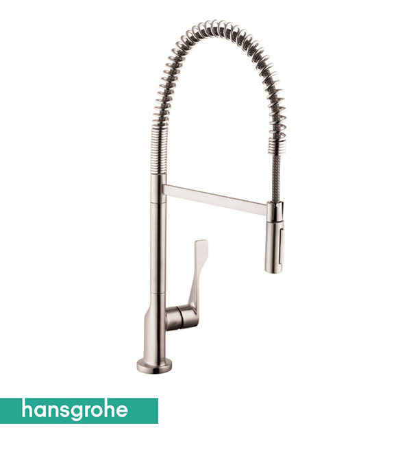 Axor Citterio Yarı Profesyonel Evye Bataryası Çelik 39840800