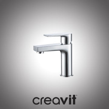 Creavit Sharp Lavabo Bataryası Krom