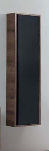 Badella Diva D1 C1 Hitit Siyah Renk Boy Dolabı