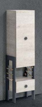 Badella Meloni D1 C2 Boy Dolabı Lizbon Renk