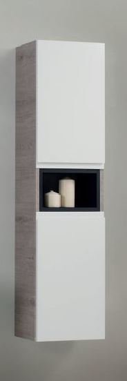 Badella Karasu D1 C1 Boy Dolabı Lizbon Renk