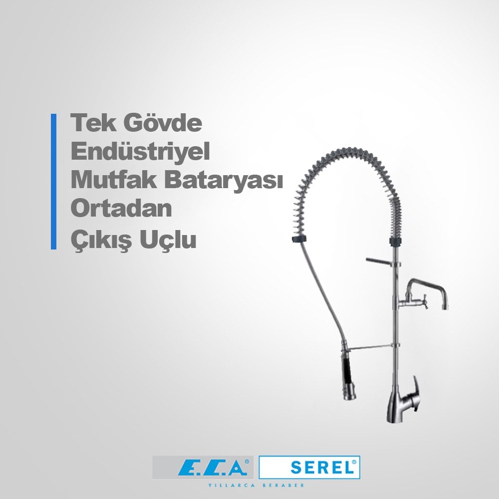 ECA Tek Gövde Endüstriyel Mutfak Bataryası
