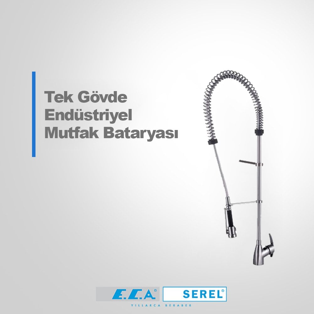 ECA Tek Gövde Endüstriyel Mutfak Bataryası