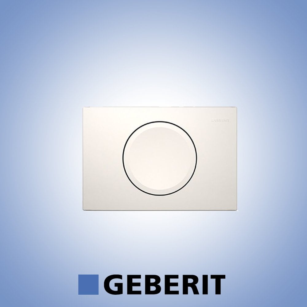 GEBERİT DELTA 11 TEK KADEMELİ BEYAZ KUMANDA KAPAĞI