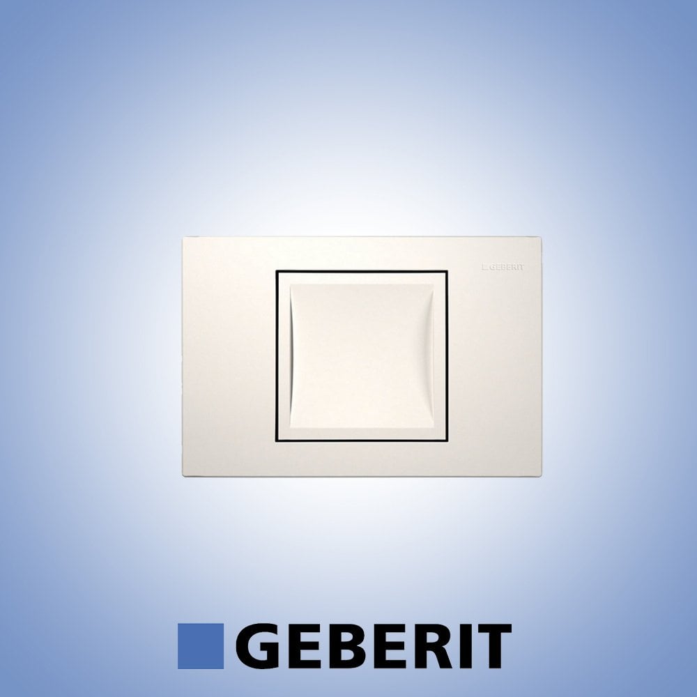 GEBERİT DELTA 40 TEK KADEMELİ BEYAZ KUMANDA KAPAĞI