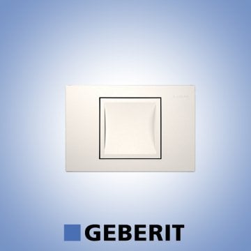 GEBERİT DELTA 40 TEK KADEMELİ BEYAZ KUMANDA KAPAĞI