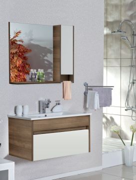 Badella Tuna 85 D1 C1 Banyo Dolabı