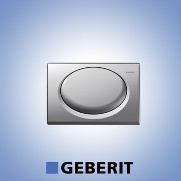 GEBERİT RUMBA MAT KROM (ABS) KUMANDA KAPAĞI