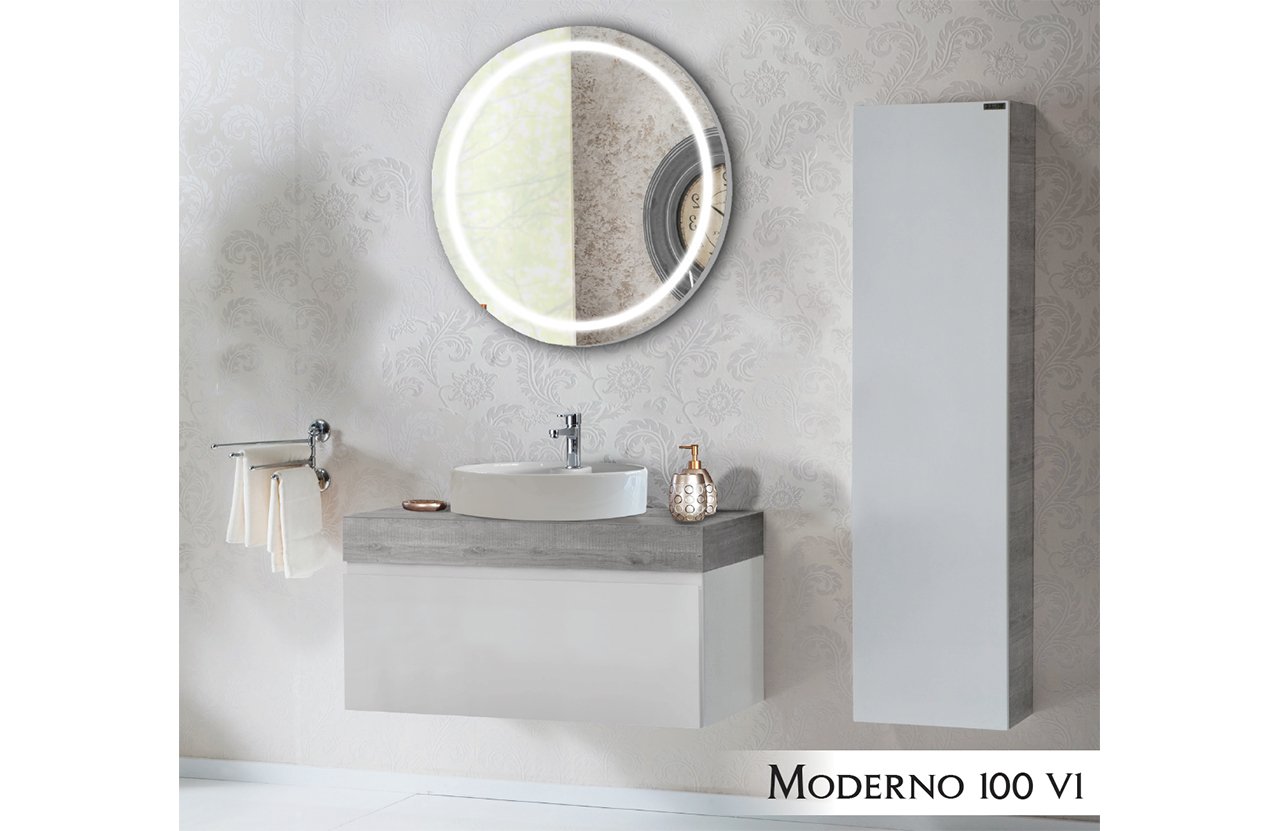 Moderno 100 V1 Banyo Dolabı