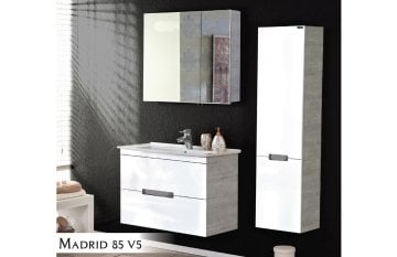 Madrid 85 V5 Banyo Dolabı