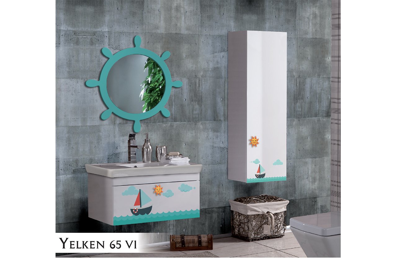 Yelken 65 V1 Banyo Dolabı