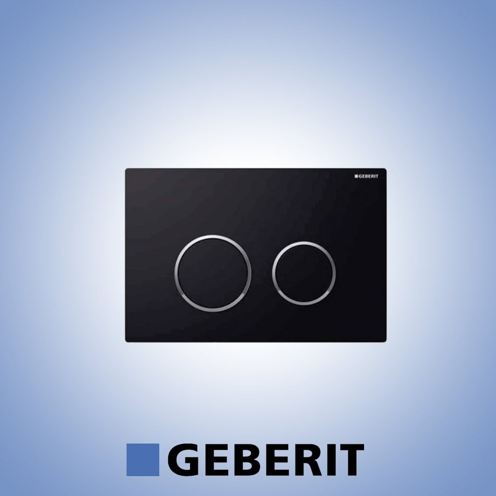 GEBERİT KAPPA21 (ABS) SİYAH/PARLAK KUMANDA KAPAĞI 115.240.KM.1