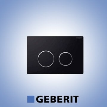 GEBERİT KAPPA21 (ABS) SİYAH/PARLAK KUMANDA KAPAĞI 115.240.KM.1