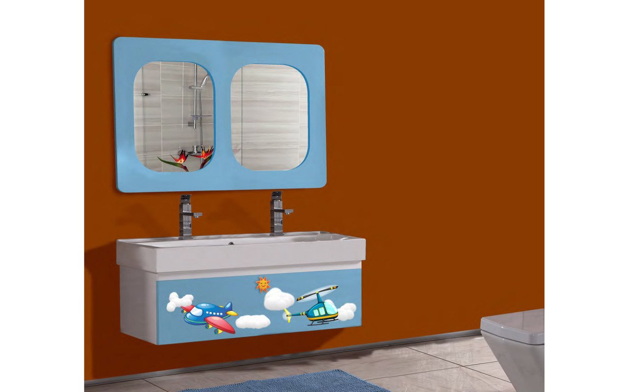 School 100 V1 Banyo Dolabı