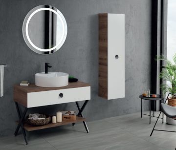 Badella Onix 100 D1 C1 Banyo Dolabı
