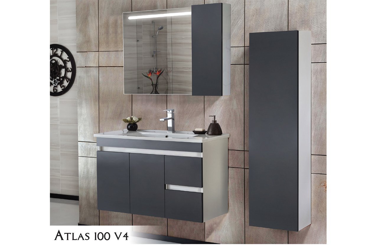 Atlas 100 V4 Banyo Dolabı