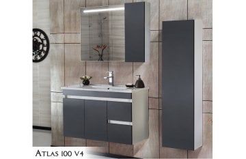 Atlas 100 V4 Banyo Dolabı