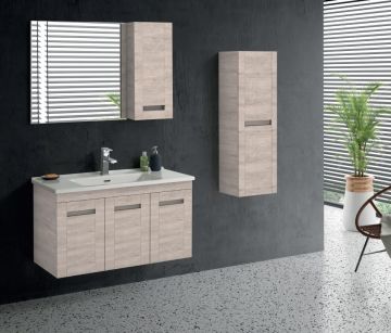 Badella Gemlik 100 D1 C2 Banyo Dolabı