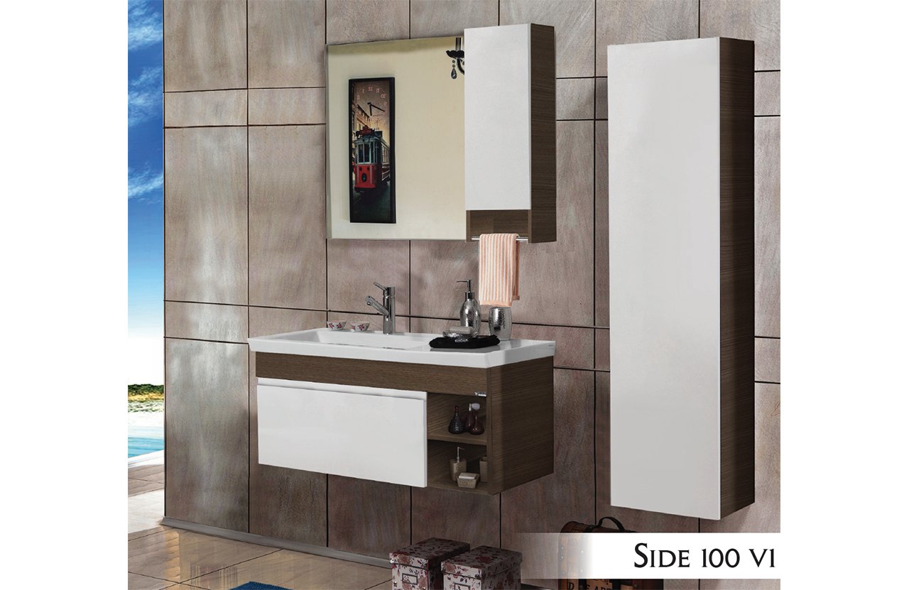 Side 100 V1 Banyo Dolabı