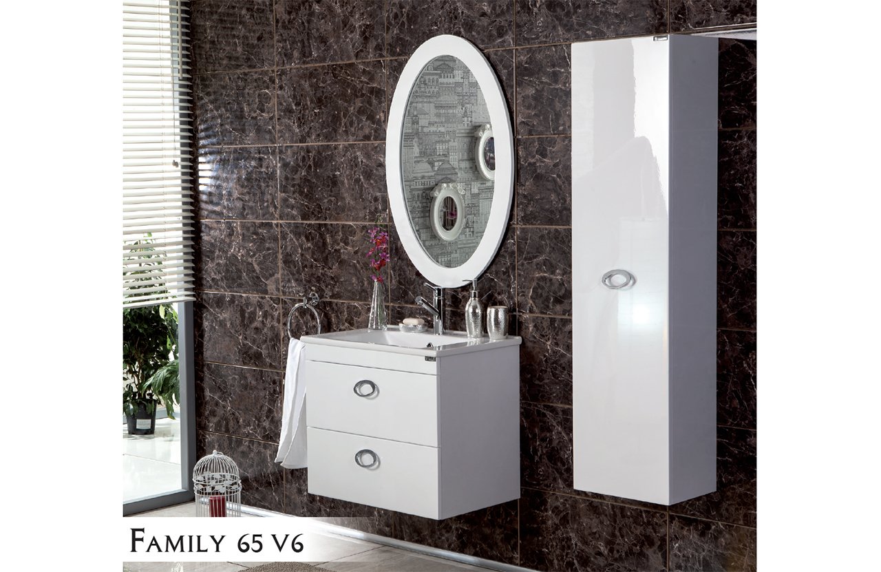Family 65 V6 Banyo Dolabı