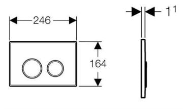 Sigma 20 Beyaz/Altın/Beyaz Kumanda Kapağı Çift Basmalı