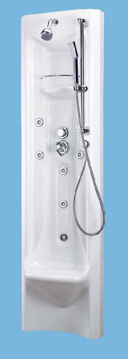 SANACRYL 51X184 AKRİLİK DİKEY DUŞ SİSTEMİ A-204