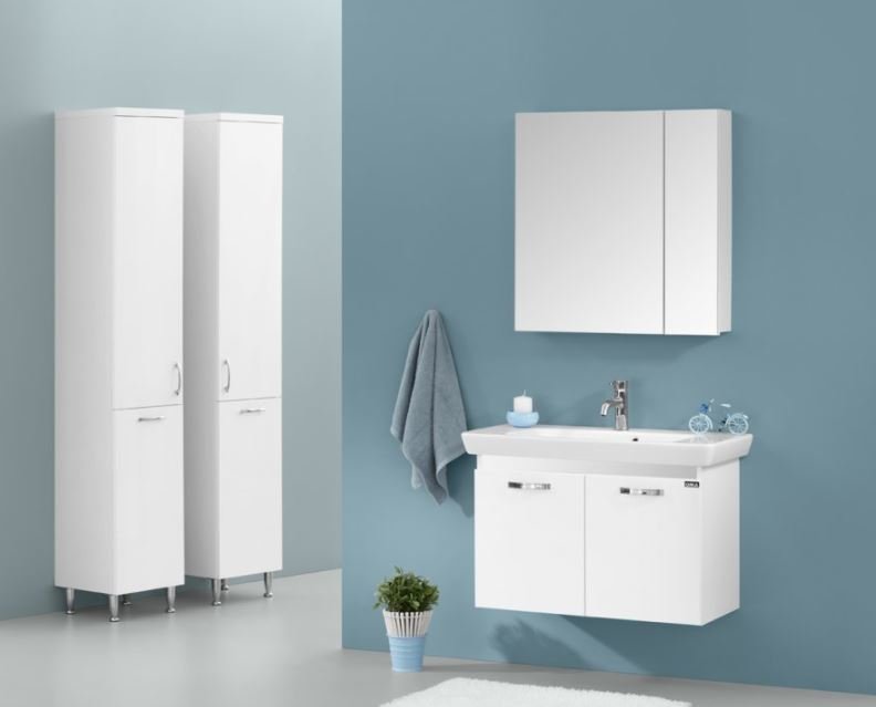 Orka Banyo Bronze Collection Bafa 85 cm Banyo Dolabı