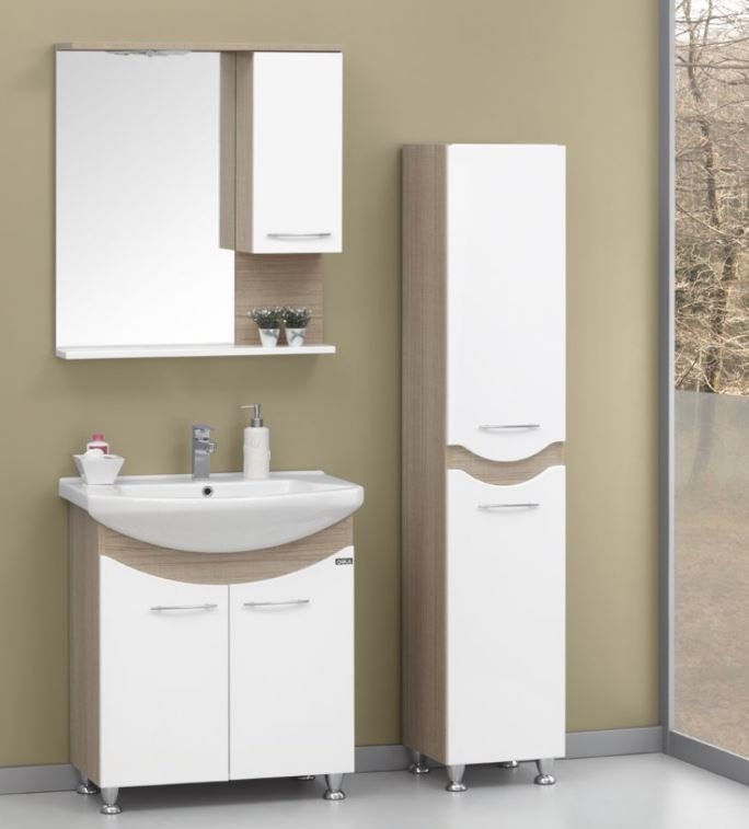 Orka Banyo Bronze Collection Ürgüp 76 cm Banyo Dolabı