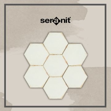 Seranit Nikea Mat Beyaz Fon 20x23.2