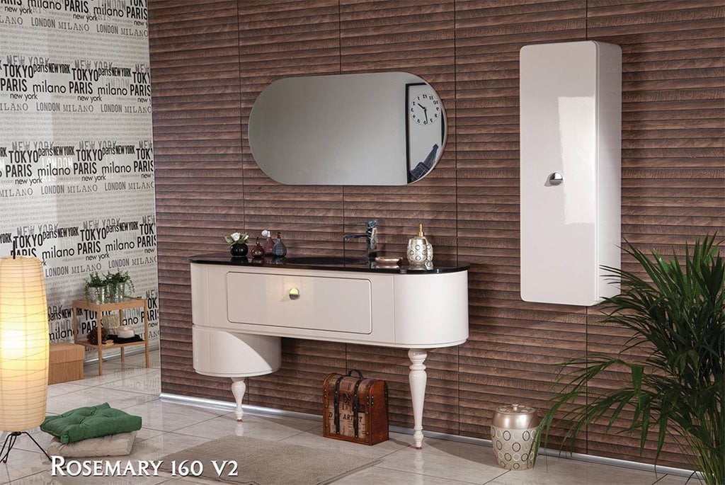 BADELLA BLANCO 160 V2 Banyo Dolabı