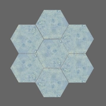 Seranit Nikea Mat Mavi Fon 20x23.2