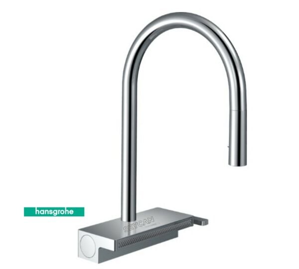 Hansgrohe Aquno Select M81 Spralli eviye bataryası