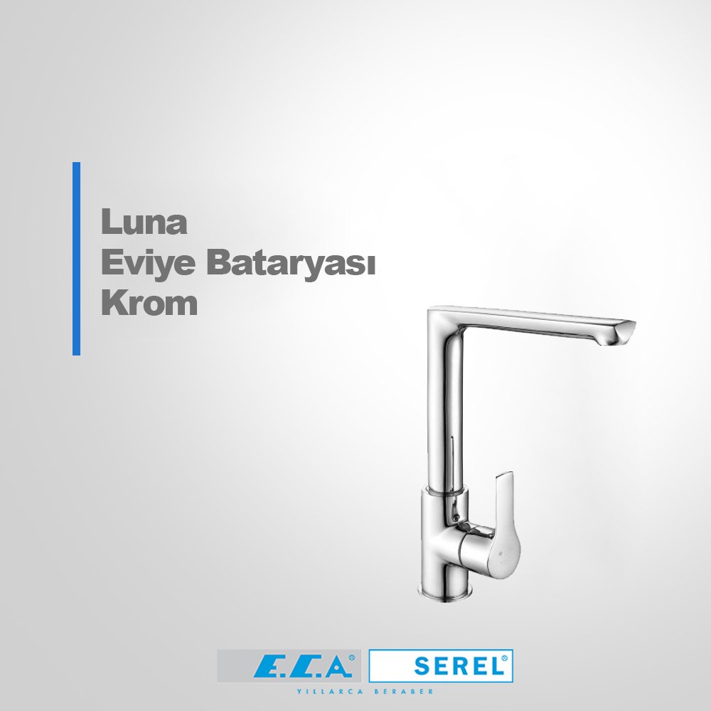 ECA Luna Evye Bataryası Krom