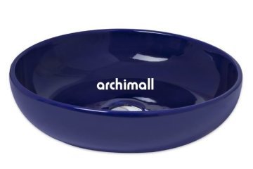 Nunki 45cm Tezgah Üstü Lavabo Lacivert