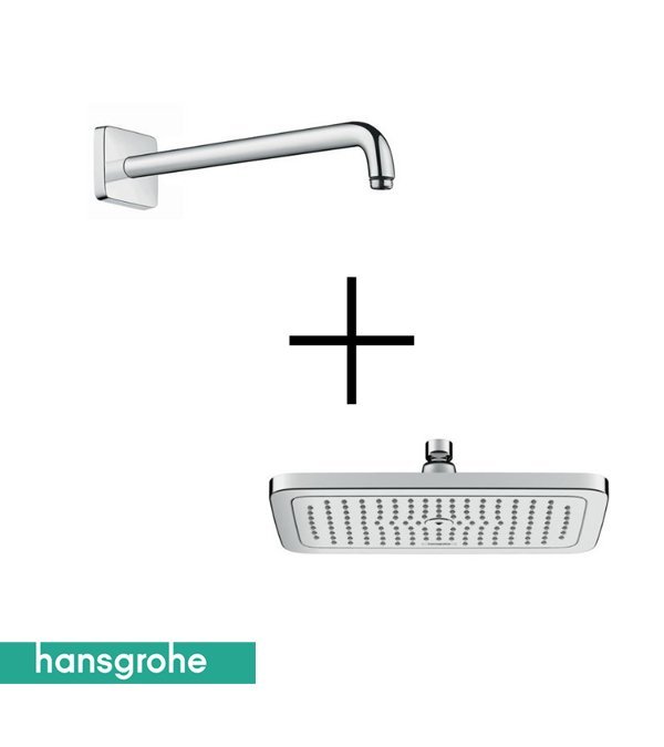 Hansgrohe Croma E Tepe Duşu + Duş Dirseği 26257000-27446000