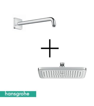 Hansgrohe Croma E Tepe Duşu + Duş Dirseği 26257000-27446000